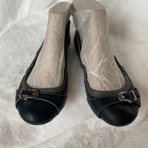 Me Too Ballet Trey Leather Ballet Flats